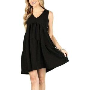 Milly Penzance Black V-Neck Tunic